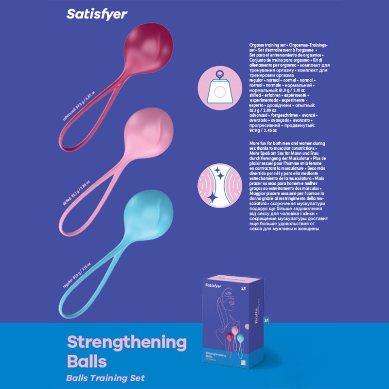 Satisfyer Strengthening Balls - 3 Pack