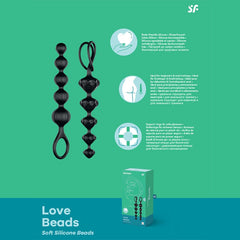Satisfyer Love Beads - Black 2 Pack