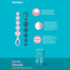 Satisfyer Love Beads - Coloured 2 Pack