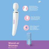 Satisfyer Wand-er Woman - White