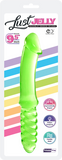 Lust Jelly - Double Ended Dildo Green
