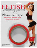 Pleasure Tape Red Bondage Tape - 10 m Length