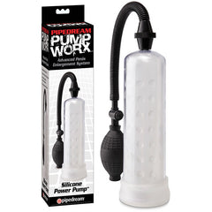 PUMP WORX SILICONE POWER PUMP CLEAR PUMP WORX SERIES