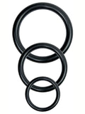 Basix Universal Harness Plus Size Black Basix Rubber Works Series