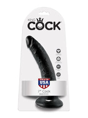 King Cock - 7 In. Cock Black King Cock