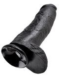 KING COCK - 12 IN. COCK WITH BALLS BLACK KING COCK