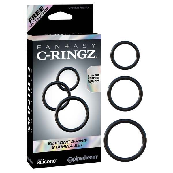 Fantasy C-ringz Silicone 3-ring Stamina Set C-ringz