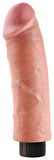 KING COCK 8 IN. VIBRATING COCK FLESH KING COCK