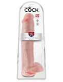 KING COCK 15 IN. COCK WITH BALLS FLESH KING COCK