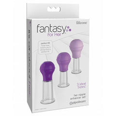 FANTASY FOR HER HER NIPPLE ENHANCER SET PIPEDREAM PRODUCTS