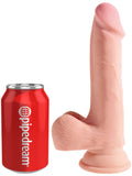 King Cock Plus 7.5 In.triple Density Cock With Balls King Cock