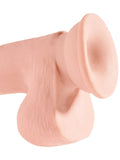 King Cock Plus 7.5 In.triple Density Cock With Balls King Cock