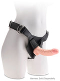 King Cock Plus 8" Triple Density Fat Cock With Balls