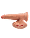 King Cock plus 6.5" Triple density Cock Balls Tan