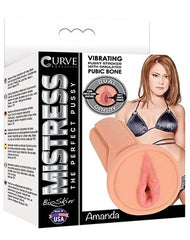 Mistress Amanda - Tpe Vibrating Pussy Stroker Curve Toys