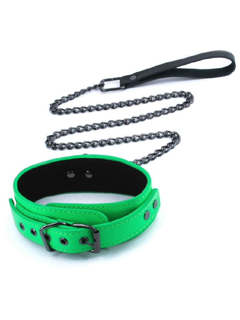 Electra Collar and Leash Green