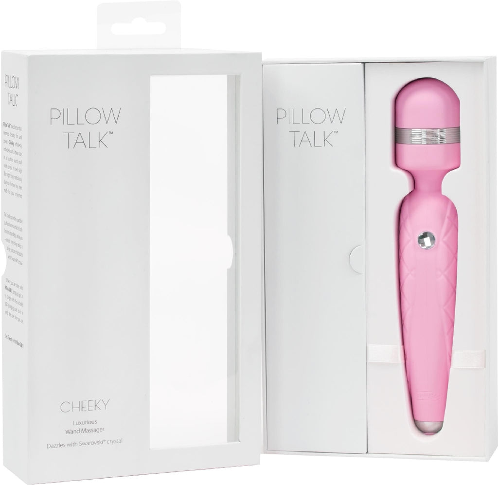 Pillow Talk Cheeky Wand Pink Bms Factory