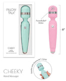 Pillow Talk Cheeky Wand Pink Bms Factory