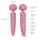 Pillow Talk Sultry Dual Ended Massager Pink