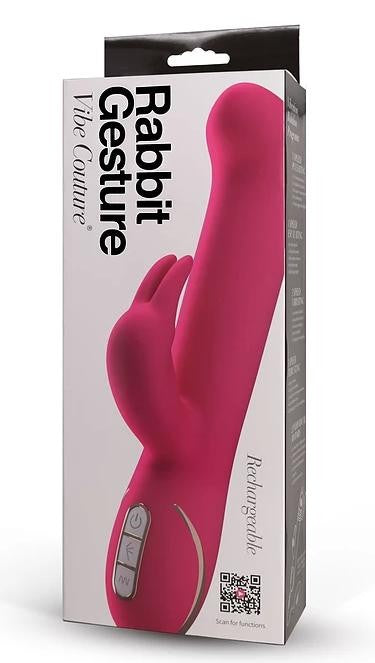 VIBE COUTURE RABBIT GESTURE PINK