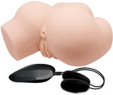 Crazy Bull Double Pleasure Vagina Anal Stimulator Flesh