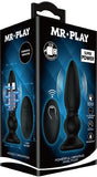 Powerful Vibrating Anal Plug (black)
