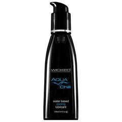 Wicked Aqua Chill Water Based Cooling Lube - 120ml Lubricant