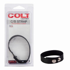 COLT LEATHER C/B STRAPS - ADJUSTABLE 3 SNAP CALIFORNIA EXOTICS