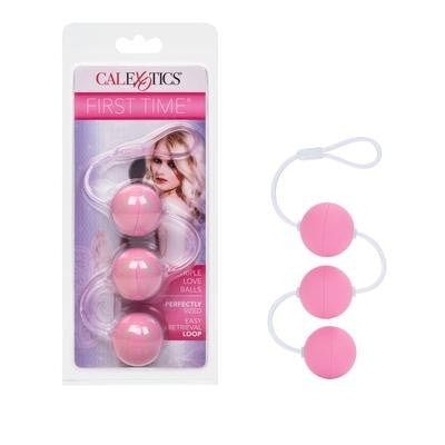 First Time Love Balls Triple Lover - Pink Calexotics