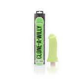 Clone-a-willie Vibrator (glow In The Dark) Green