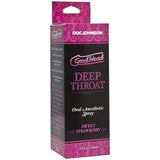 Goodhead Deep Throat Spray – Sweet Strawberry Doc Johnson