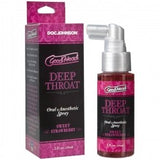Goodhead Deep Throat Spray – Sweet Strawberry Doc Johnson