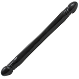 Smooth Double Header Dong 18 (black) Doc Johnson