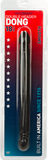 Smooth Double Header Dong 18 (black) Doc Johnson