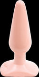 Classic Butt Plug - Smooth Medium (White)