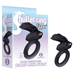 The 9's S-bullet Ring - Flipper - Black