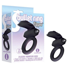 The 9's S-Bullet Ring - Flipper - Black