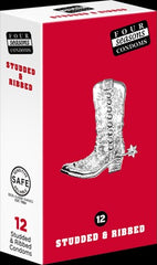 Studded &amp; Ribbed 12's Four Seasons Condoms