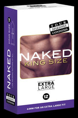 Naked King Size 12's Four Seasons Condoms