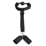 Wrist-to-ball Gag Back Position Restraint